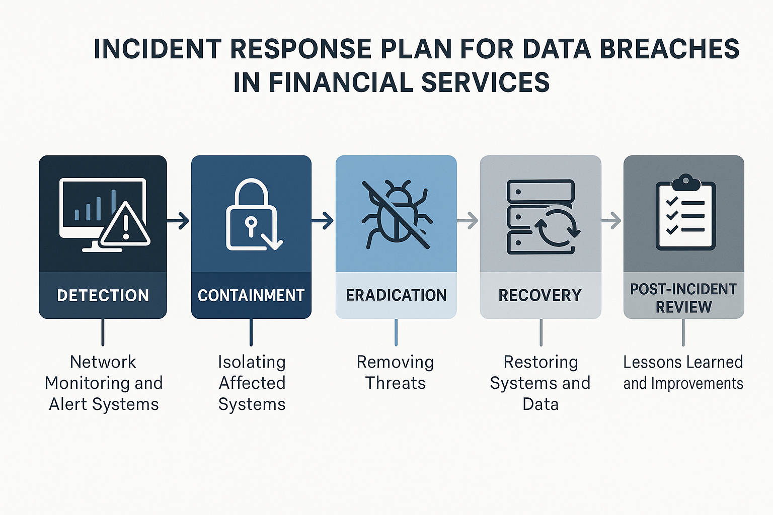 data protection strategy flowchart - data protection for financial services