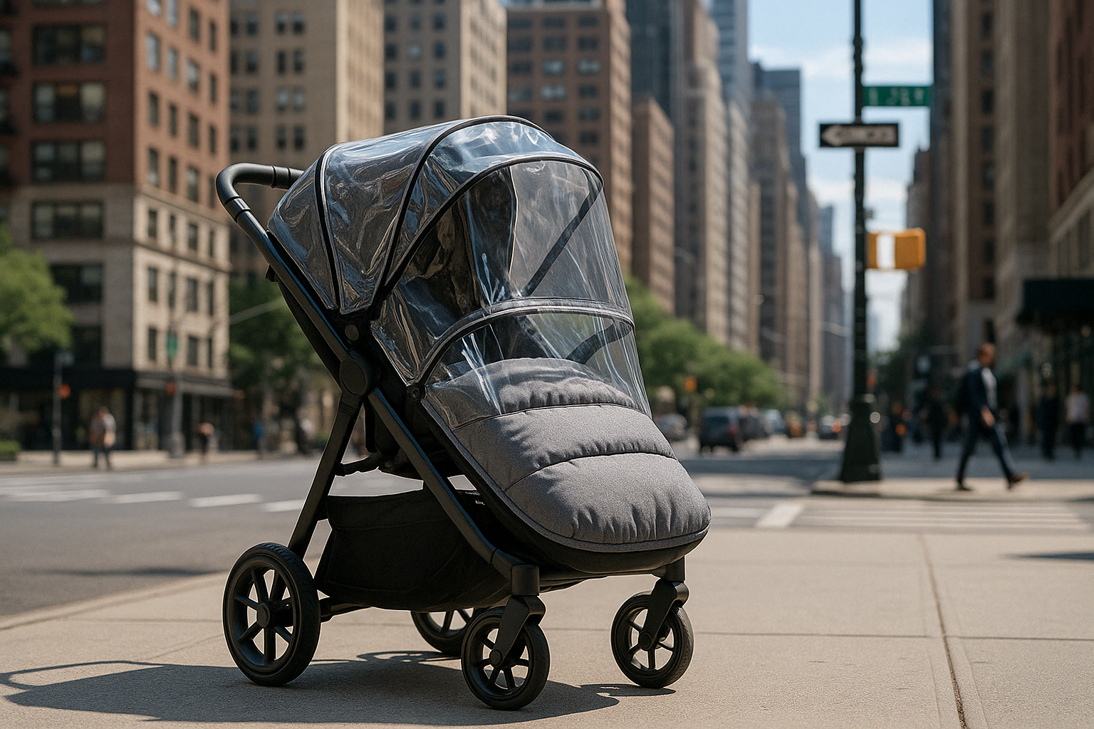 stroller with weather protection accessories - Urban stroller accessories