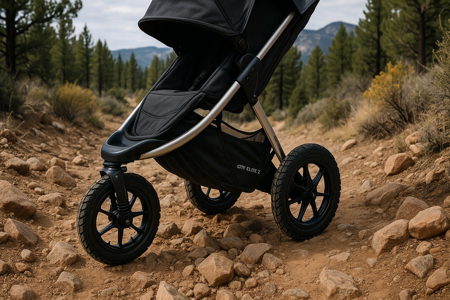 all-terrain stroller on rough terrain - all terrain stroller for newborn
