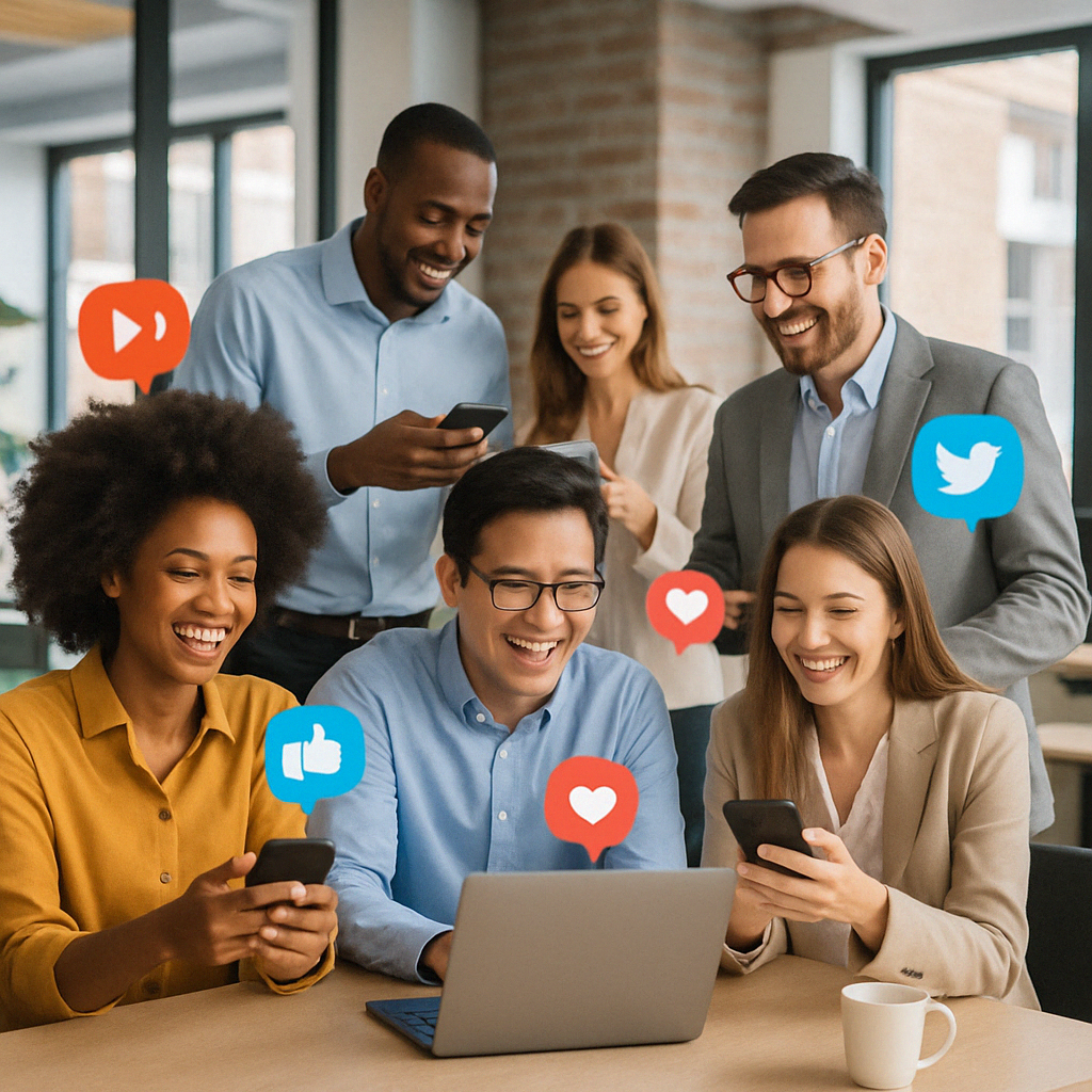 Social media engagement between consumers and brands - how to build a social media marketing strategy
