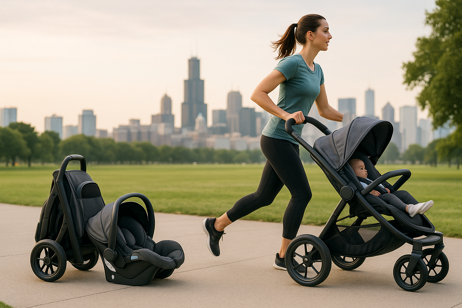 lightweight jogging stroller travel system - lightweight easy fold jogging stroller
