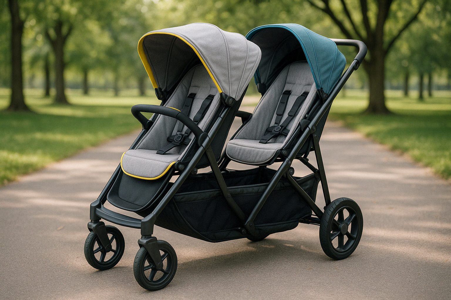 double stroller dimensions comparison - double stroller features