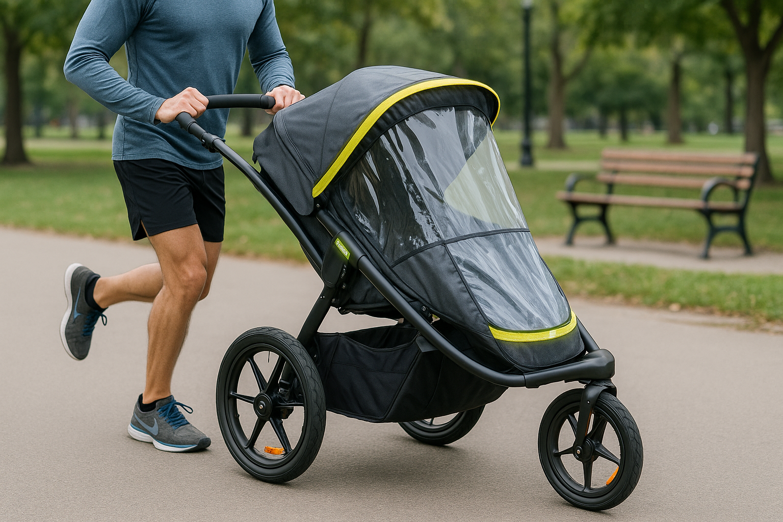 safety features of jogging strollers - lightweight jogging stroller for toddler