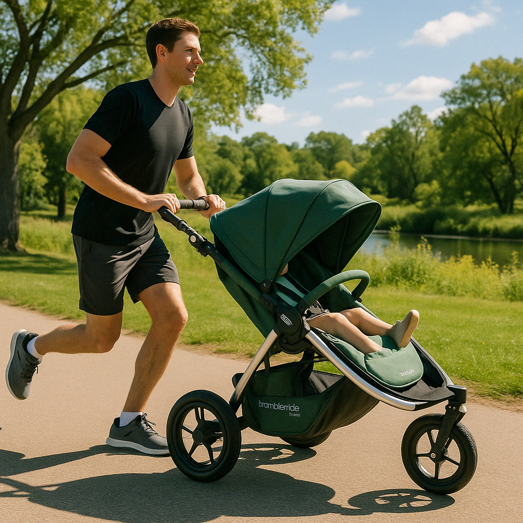 Bumbleride Indie jogging stroller - jogging stroller for tall parents