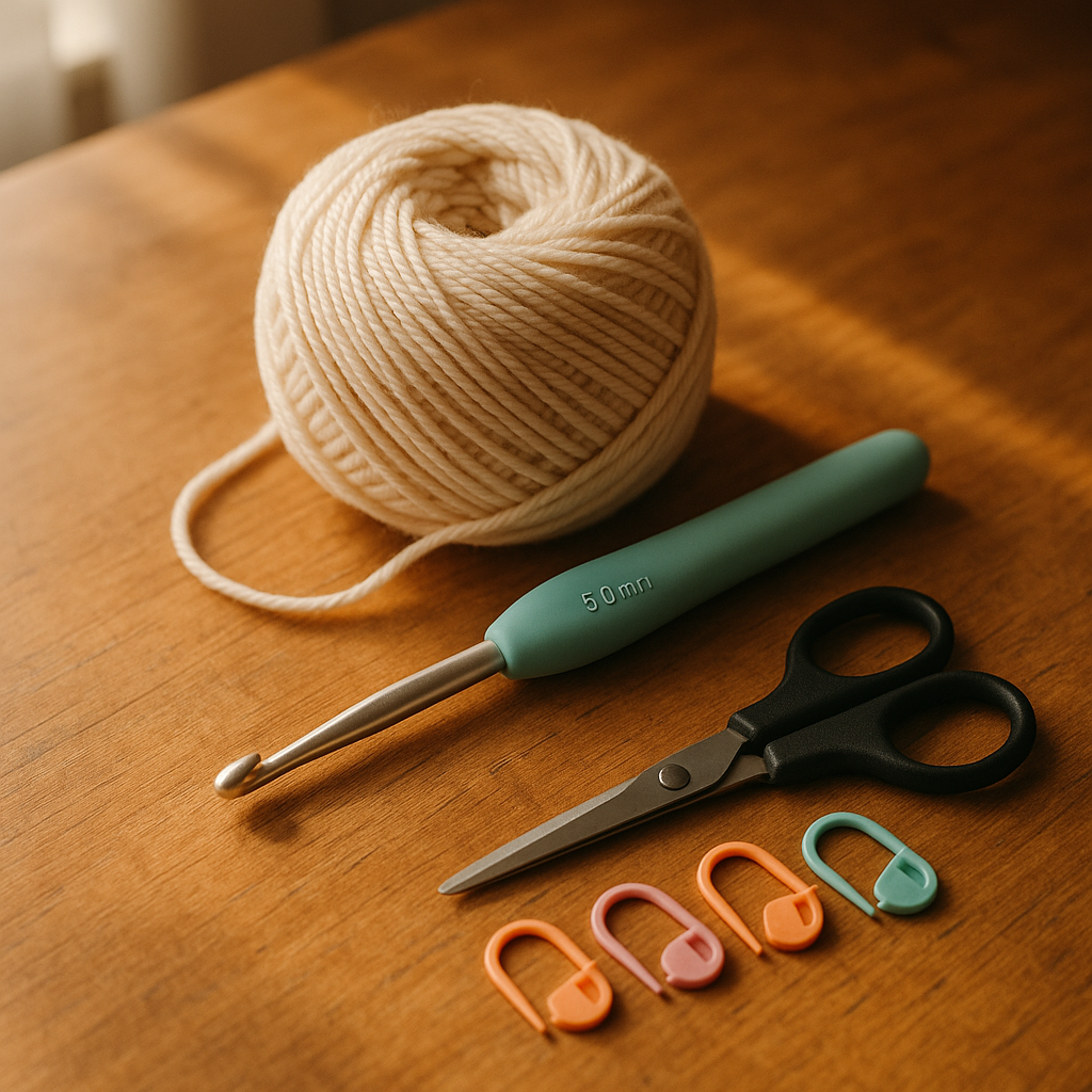 crochet materials for beginners - crochet video tutorials