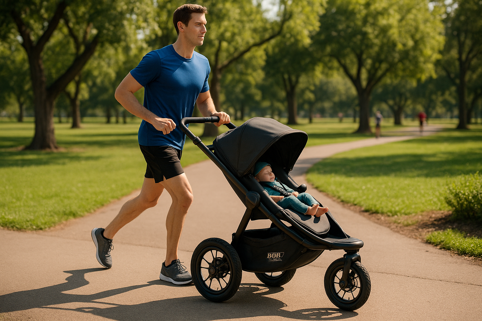 BOB Alterrain Pro jogging stroller - jogging stroller for tall parents