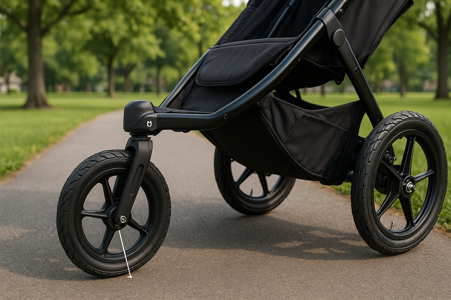 jogging stroller wheel configuration and features - lightweight jogging stroller for toddler