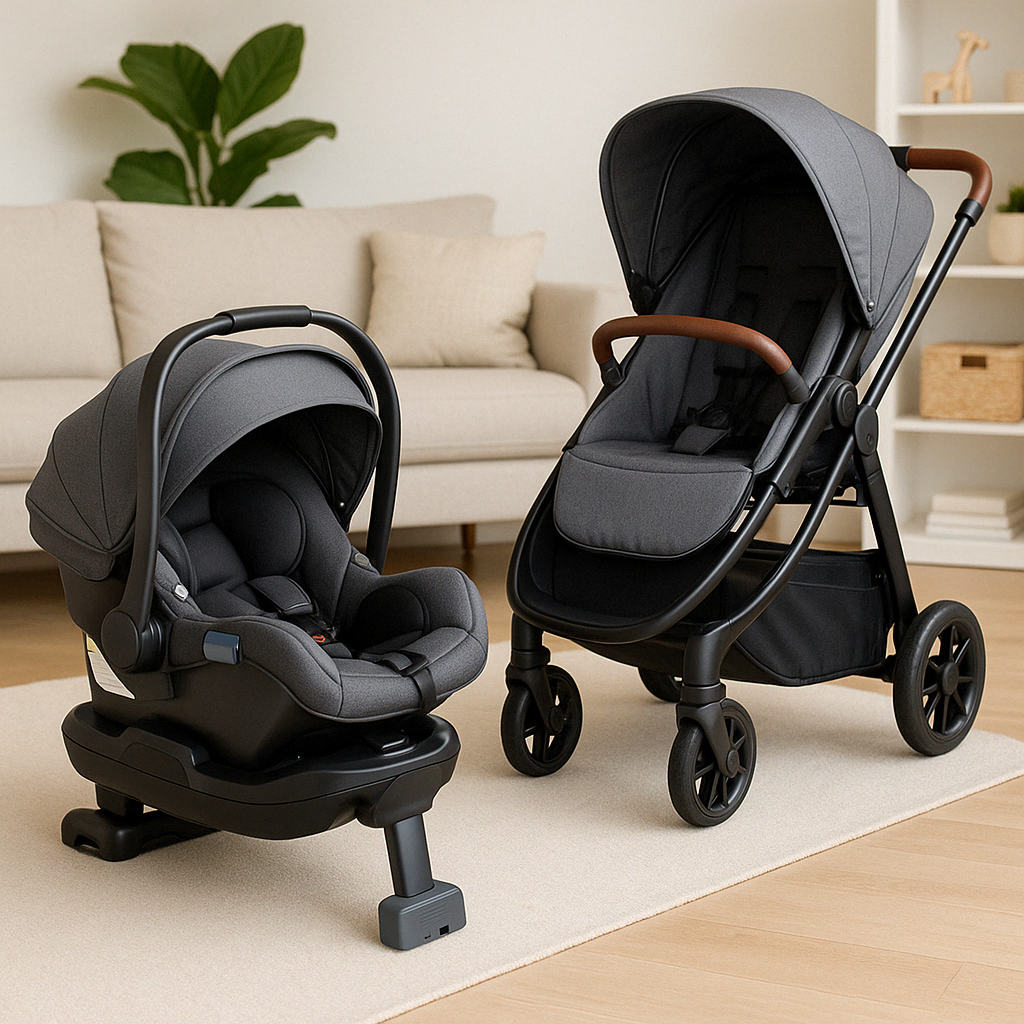 Travel System A - safest infant car seat and stroller