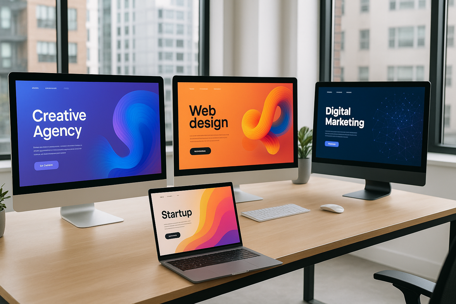 Livewire Web Design portfolio showing diverse website projects - web designing company in florida