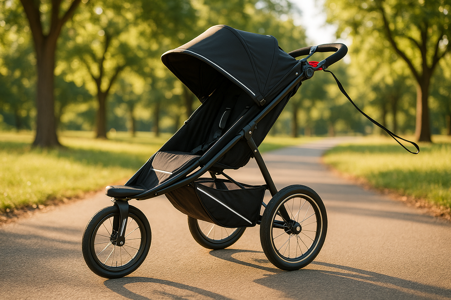 jogging stroller with accessories - lightweight jogging stroller for tall parents