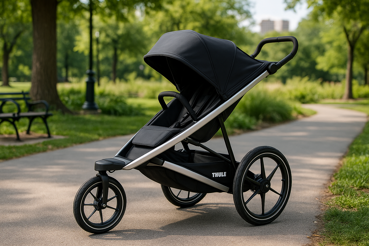 Thule Urban Glide 2 jogging stroller - jogging stroller for tall parents