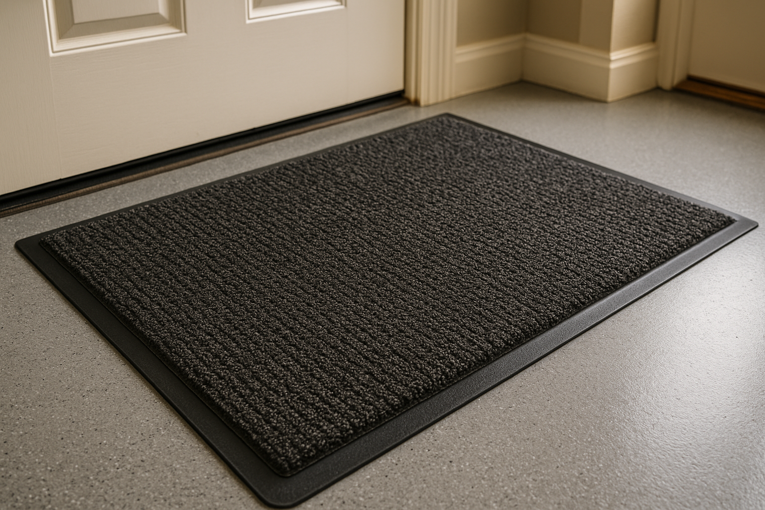 protective floor mats for epoxy floors - epoxy floor repair minor damage