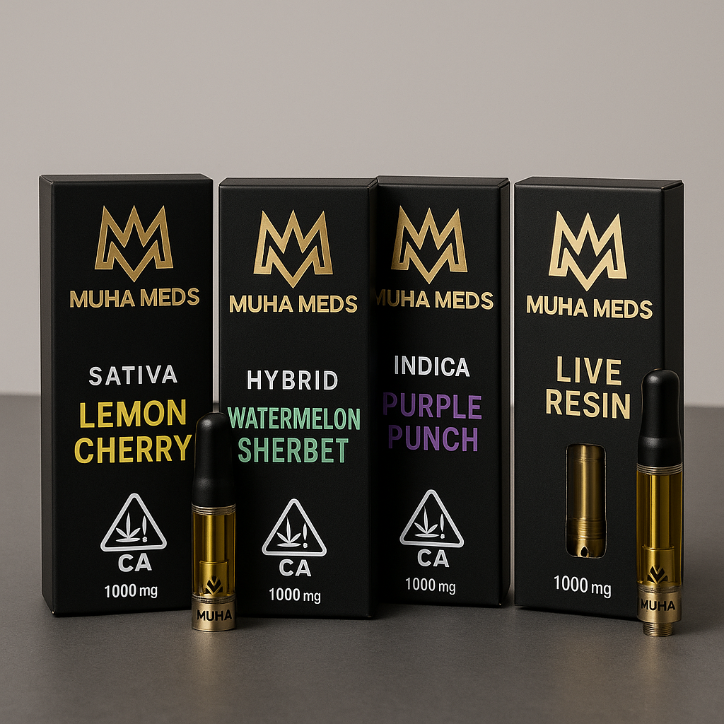 different types of muha meds vape cartridges - muha meds