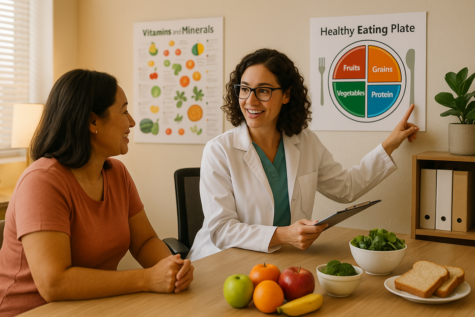 dietitian counseling a client - dietitians in PA