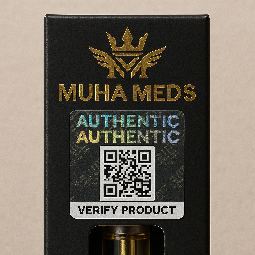 authentic muha meds packaging - muha meds