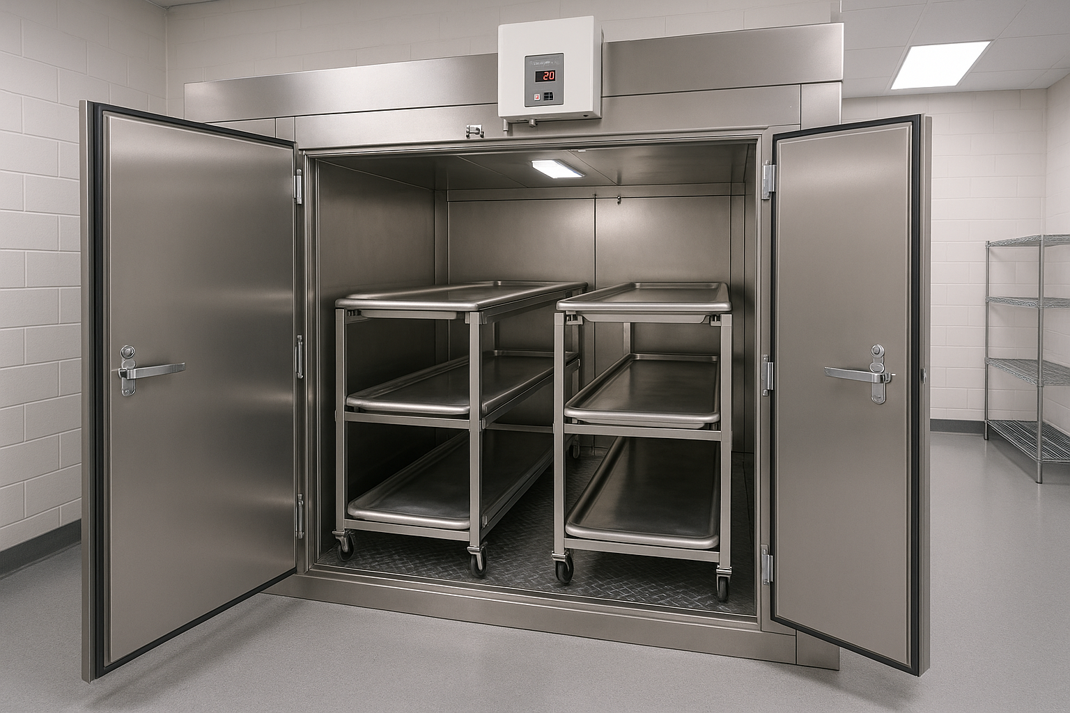 Custom-designed walk-in body refrigerator - walk-in body refrigerator