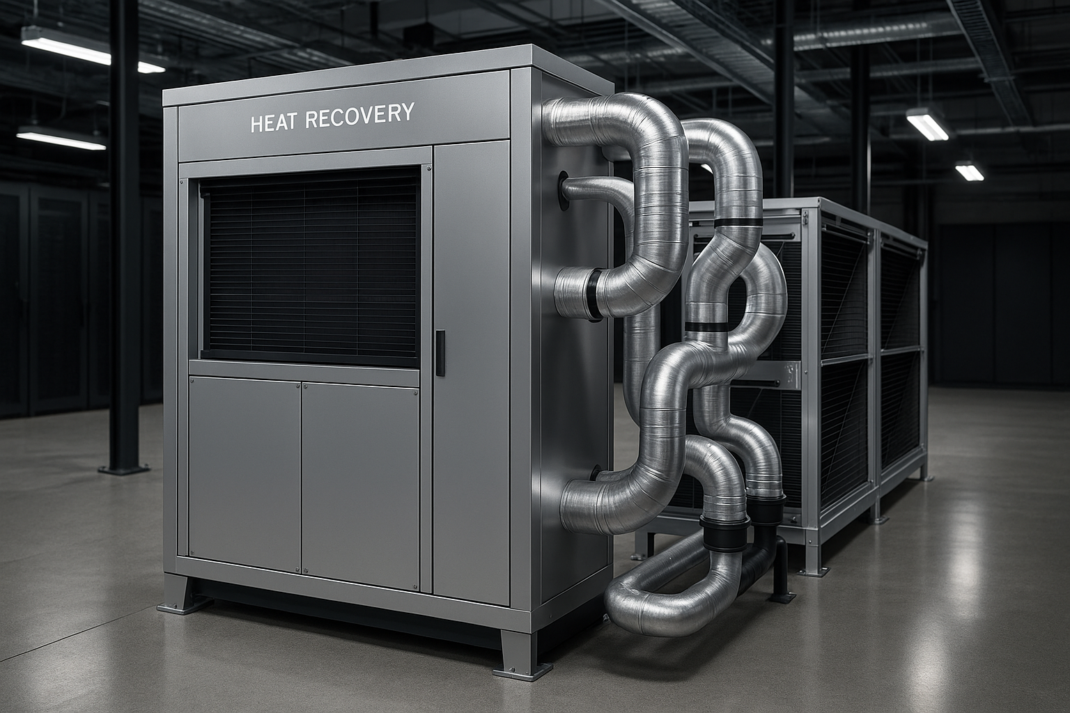 energy efficient cooling system with heat recovery - advanced cooling solutions