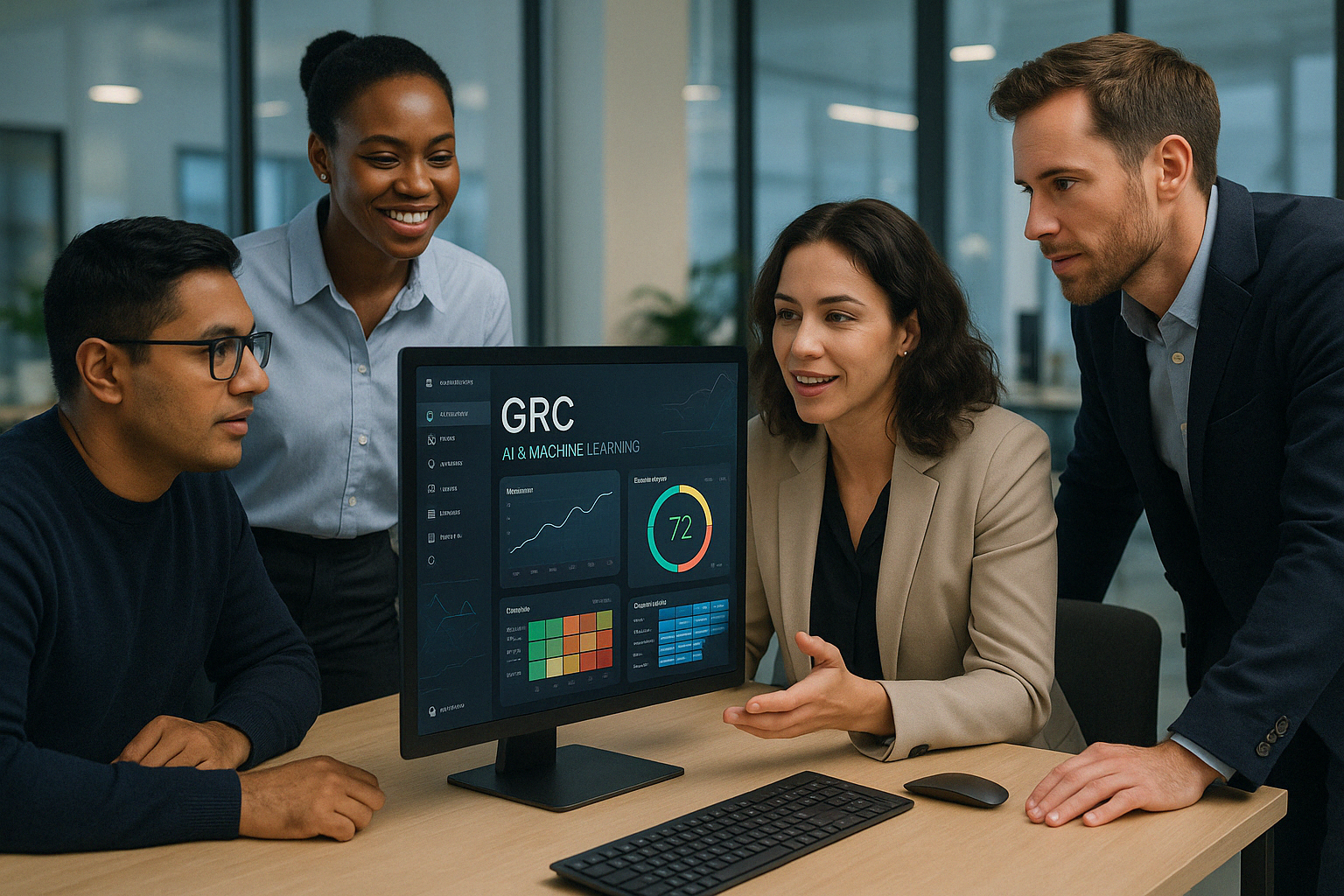 AI and machine learning integration in modern GRC platforms - governance risk and compliance platform market