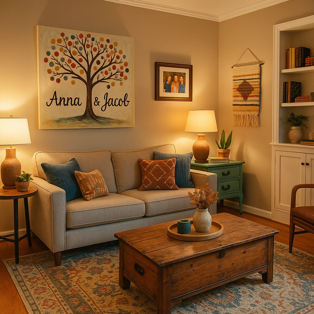 customized living space with personal touches - residential remodel company