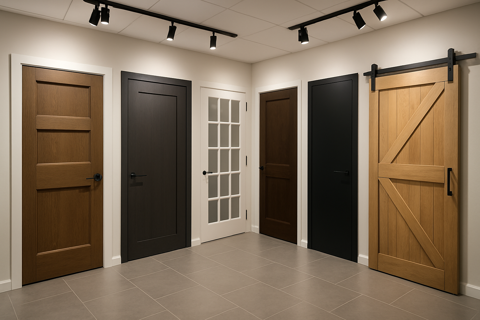 variety of interior door styles - how to replace an interior door