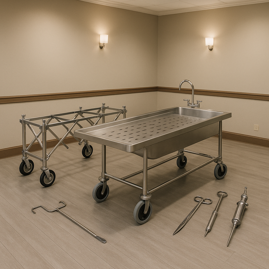 equipment improving funeral services