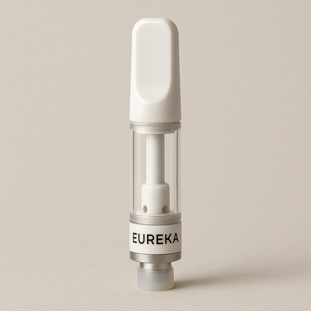 Eureka classic vape cartridge with ceramic hardware - eureka carts