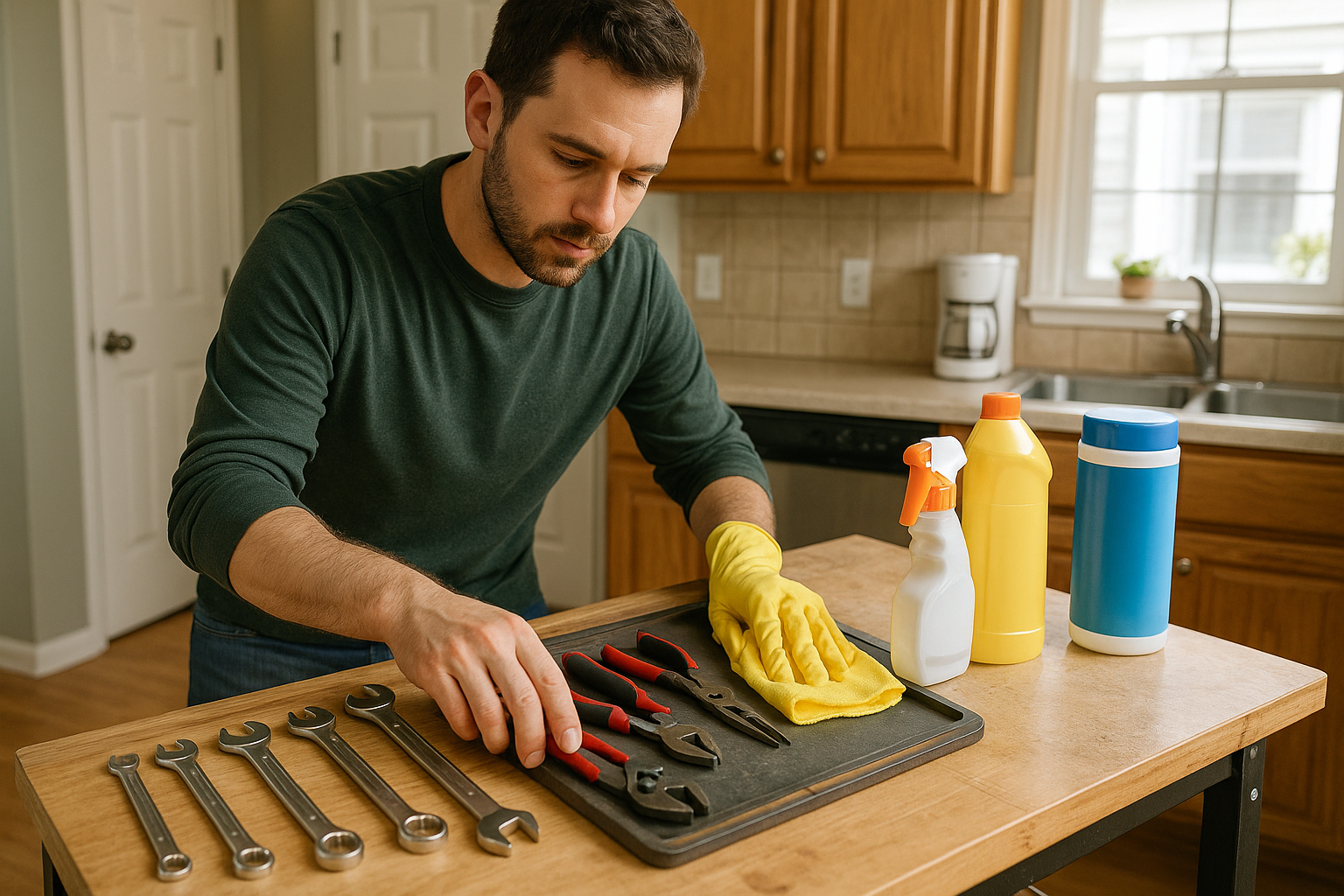 homeowner preparing for plumber visit - contractor plumber near me