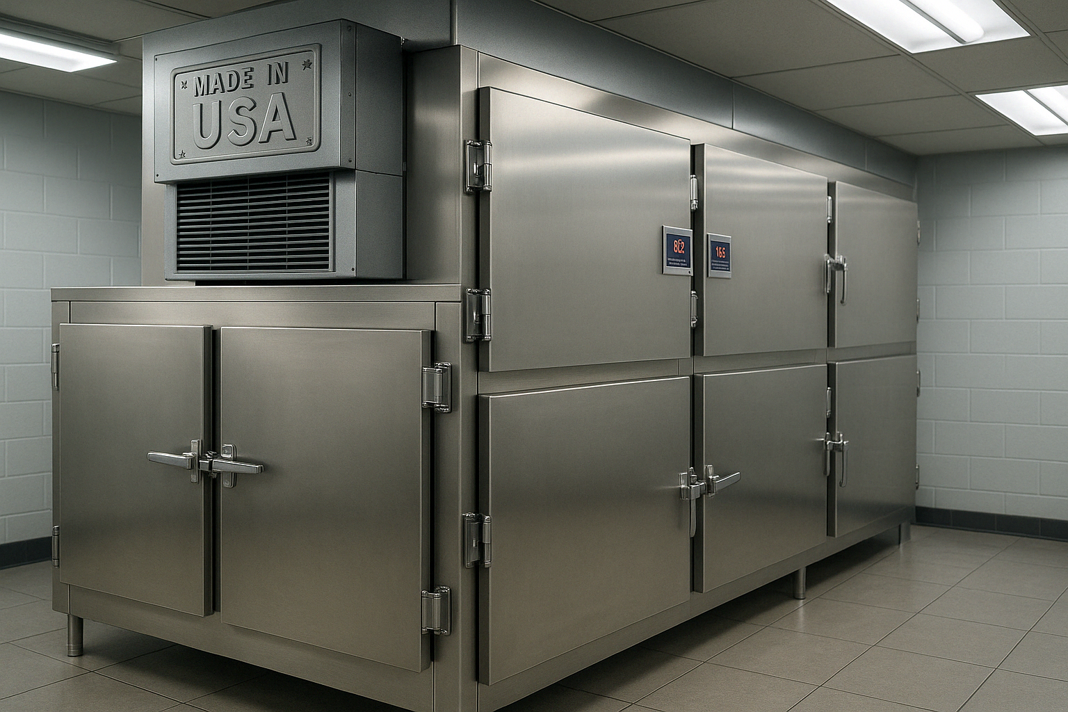 mortuary cooler systems - American Mortuary Coolers