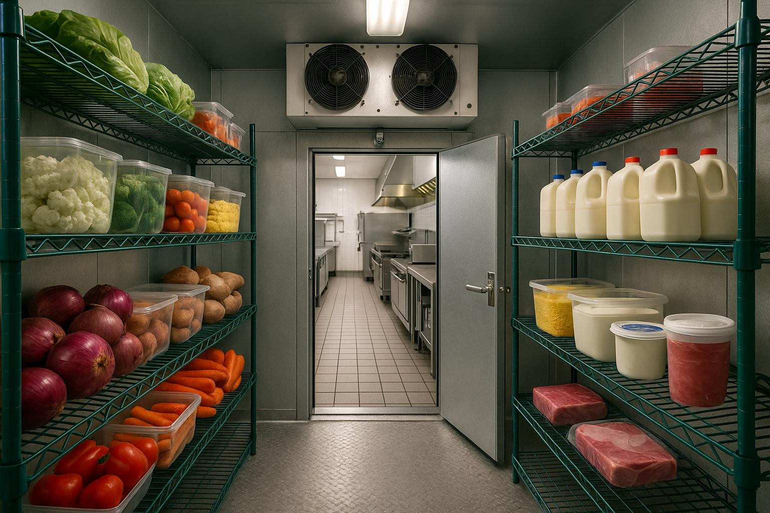 walk-in cooler in use - walk in cooler for sale