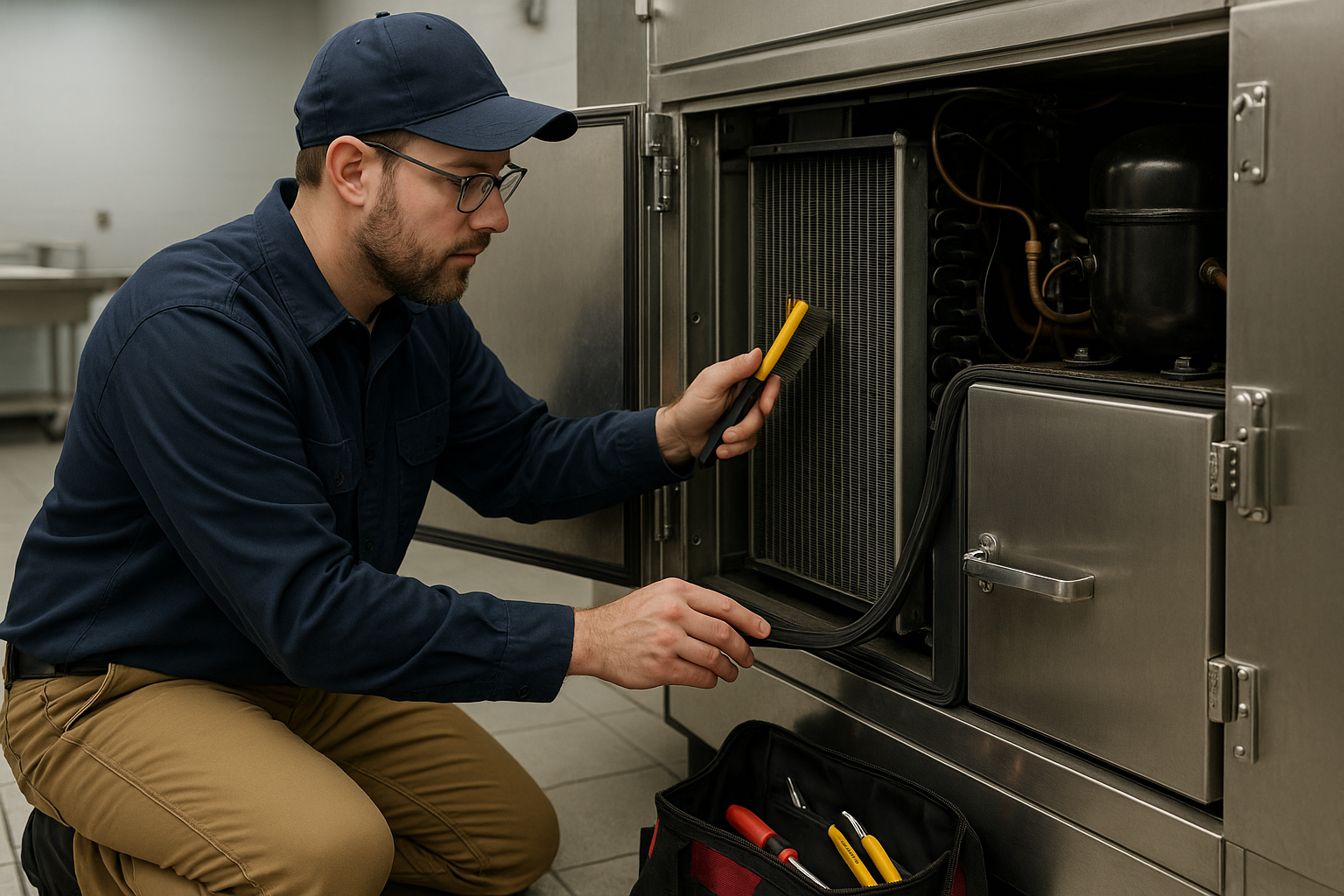 Maintenance process for morgue coolers - morgue cooler for sale