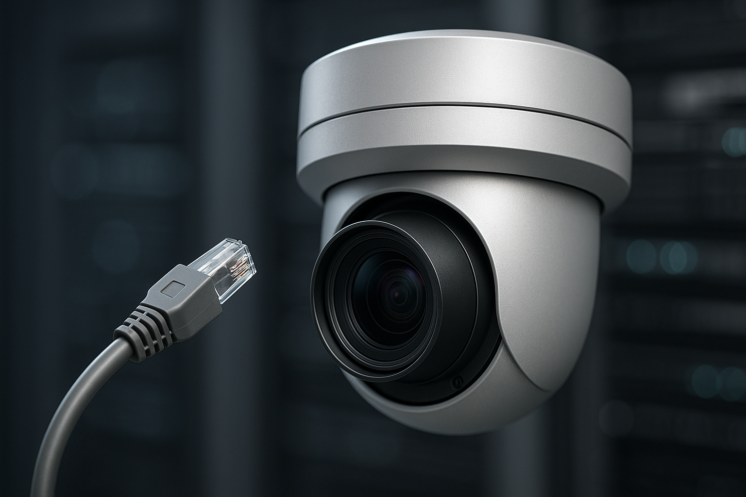 digital IP CCTV camera with network connection - digital cctv camera