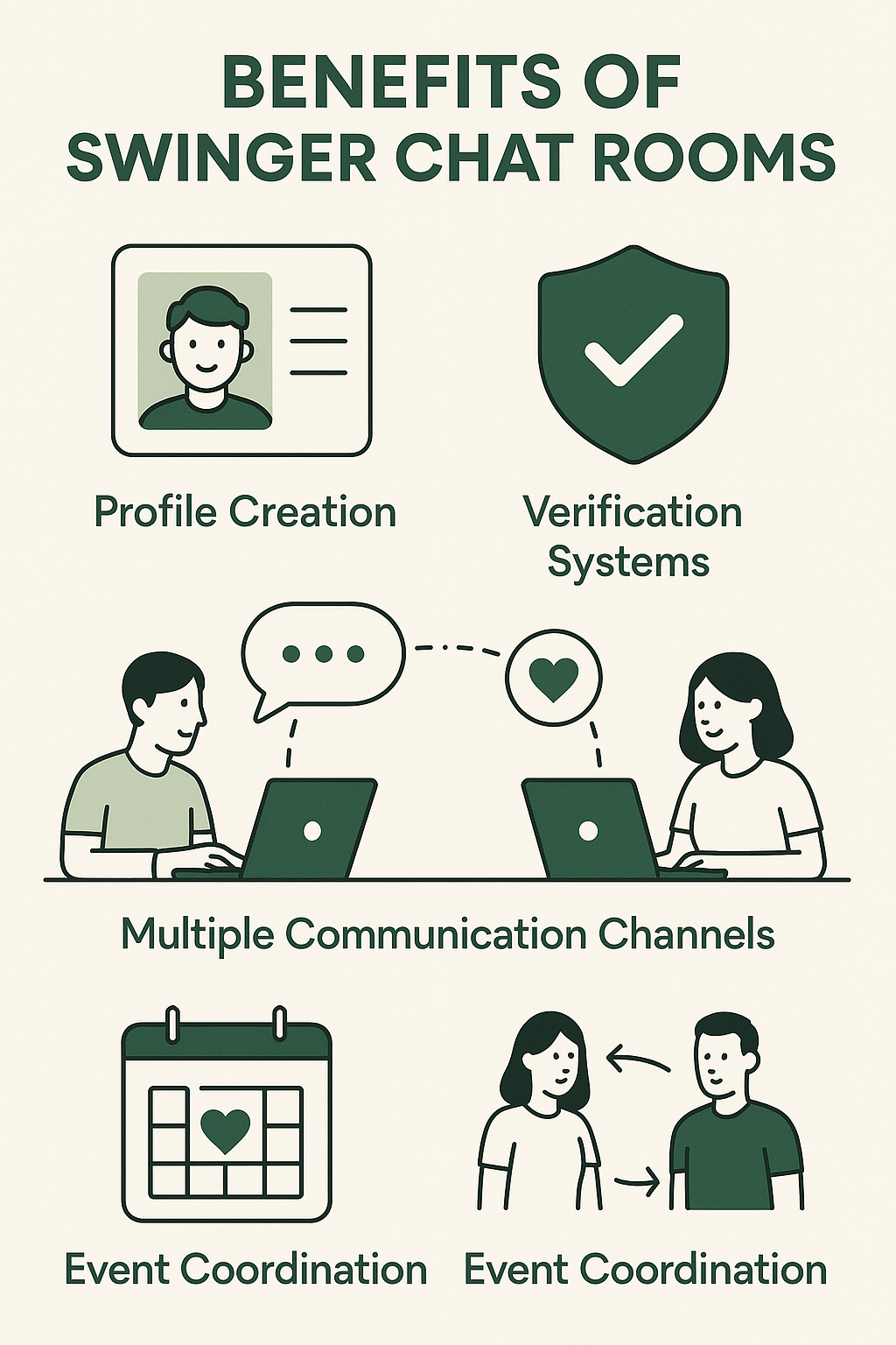 benefits of swinger chat rooms - swinger chat rooms infographic 