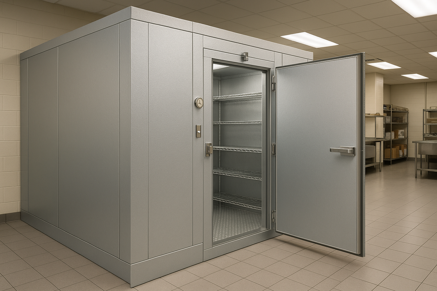 Custom Walk-In Cooler - commercial walk in cooler