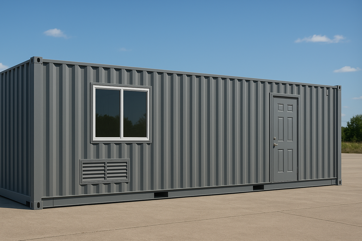 Aztec Container's 40 ft office container - 40 ft office container