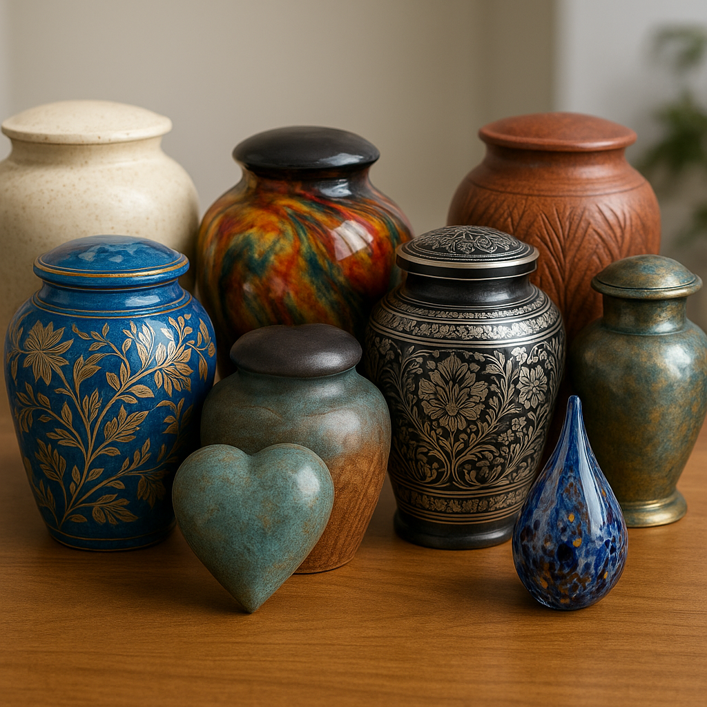 unique urn designs - cremation urns for ashes