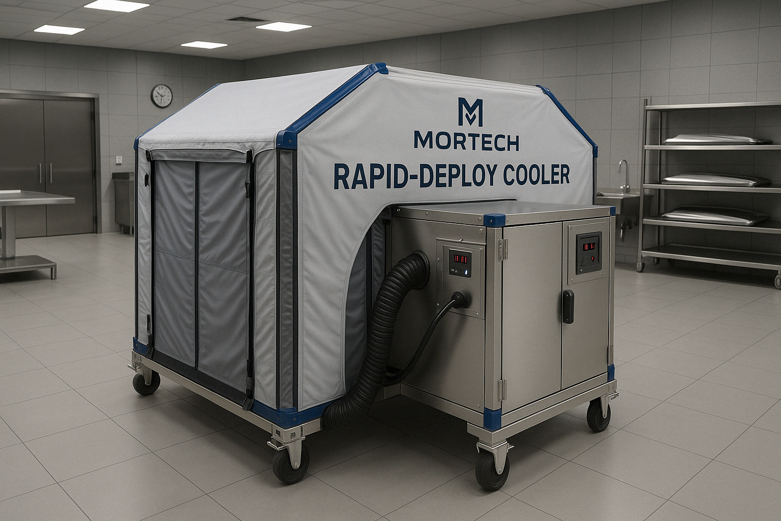 Mortech's Rapid-Deploy Cooler system - mortuary coolers suppliers