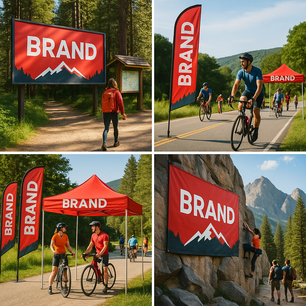 benefits of outdoor branding for businesses - outdoor branding