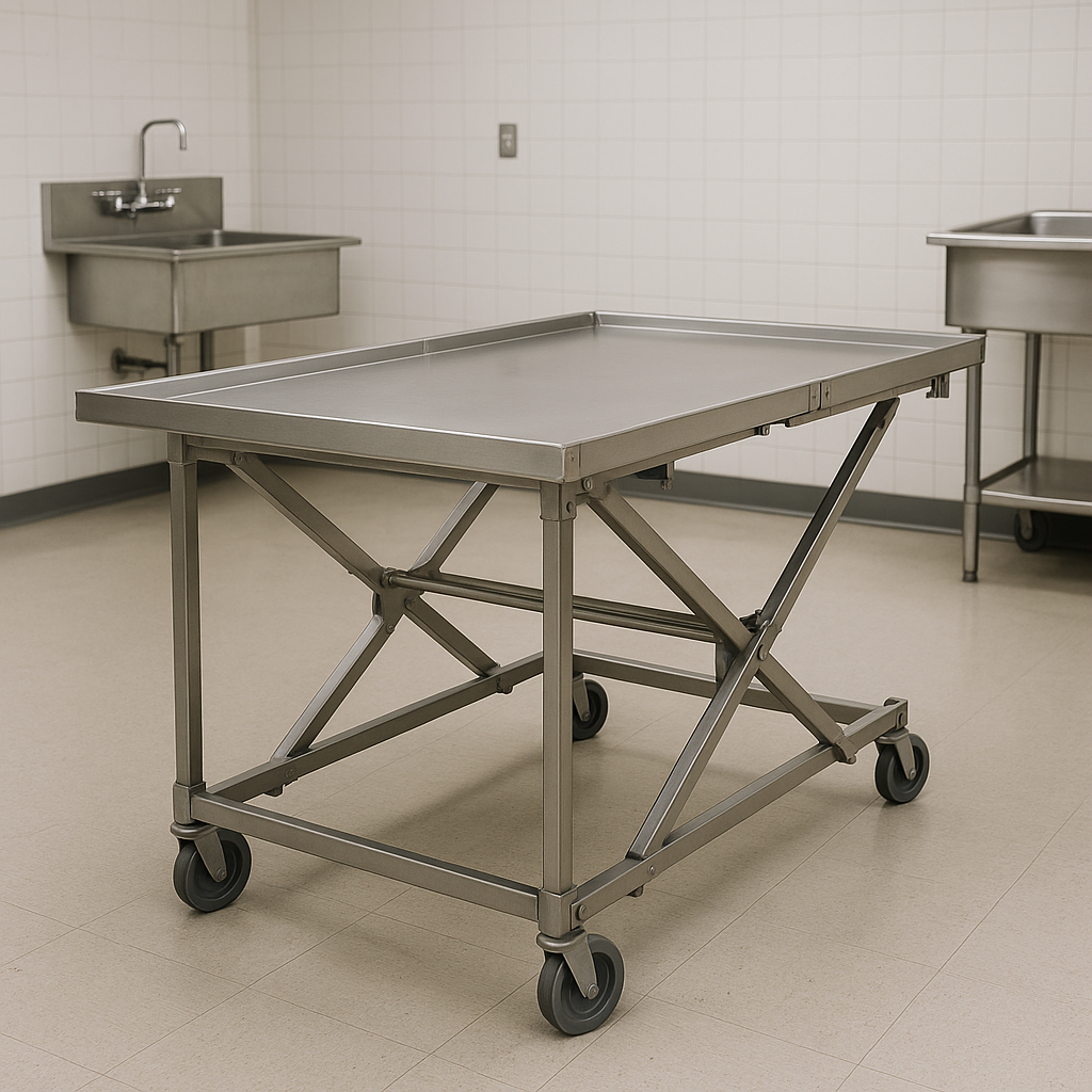 Model 34 industrial strength foldable dressing table - foldable dressing table