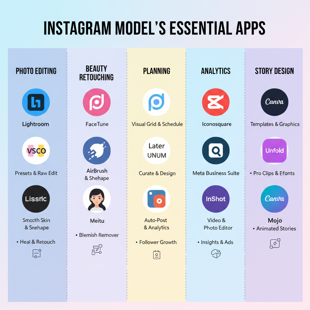 Photo Editing Essentials: Enhancing Aesthetics Without Over-Editing — apps instagram models use