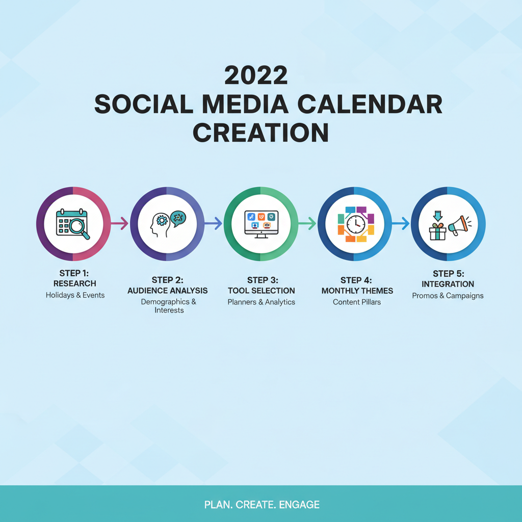 Identify Target Audience Behavior and Optimal Posting Times per Platform — 2022 social media calendar